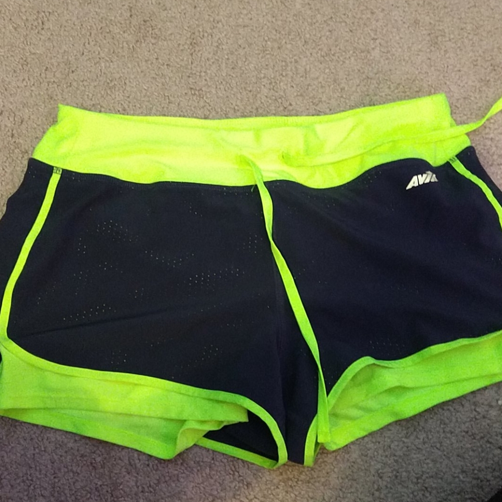 Grey Avia shorts with spandex